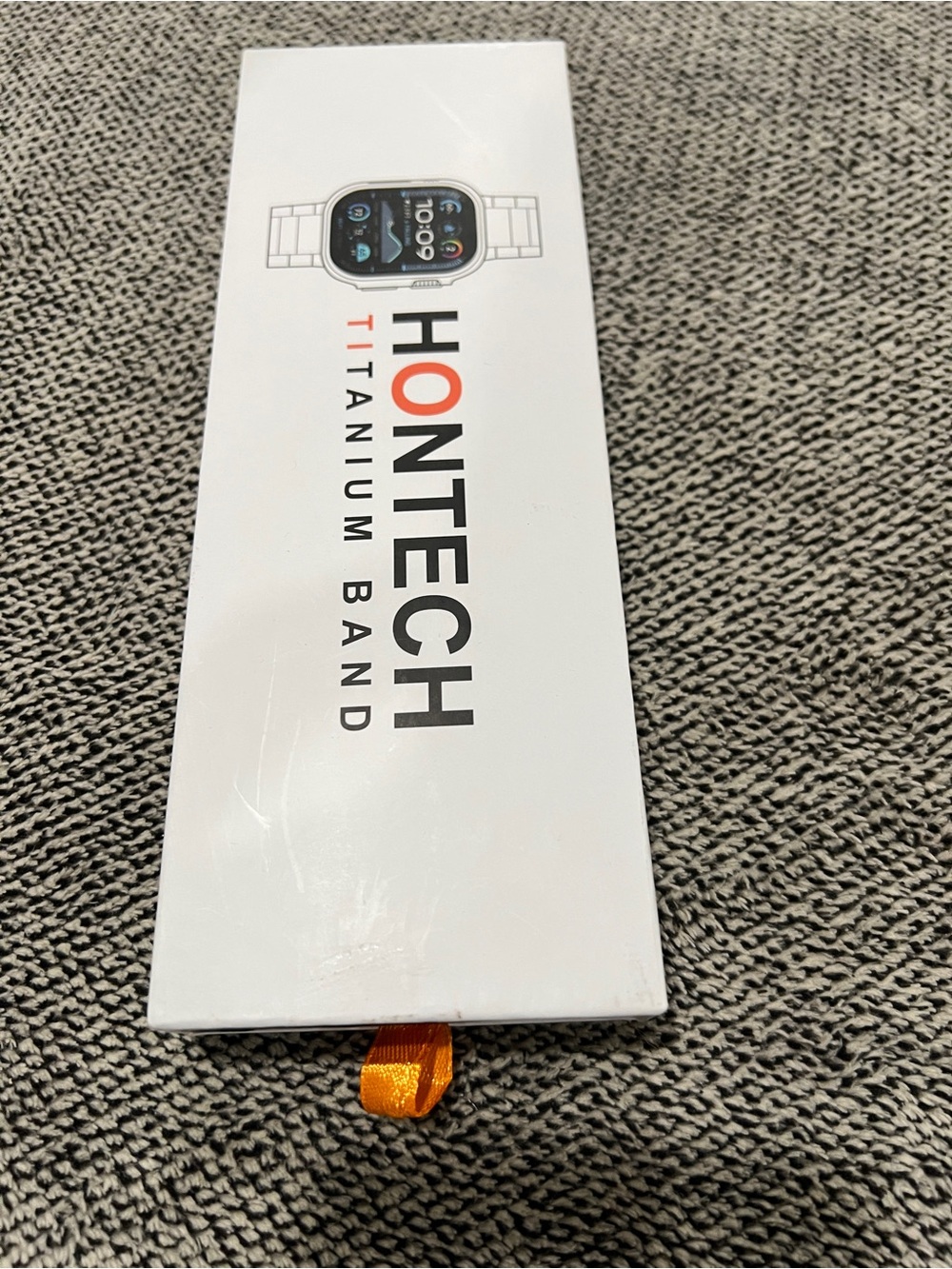 HONTECH Grade 2 Titanium Band Compatible with Apple Watch Ultra/Ultra 2 (49mm)